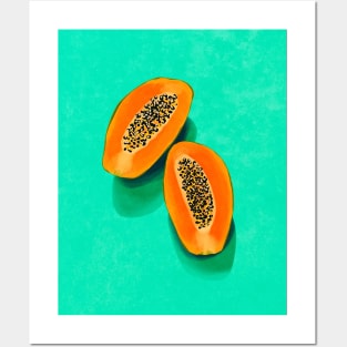 Papaya Posters and Art